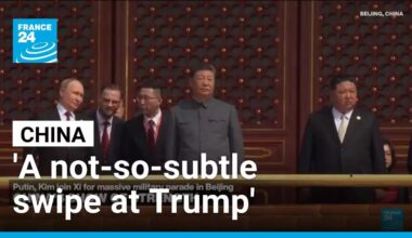 'A not-so-subtle swipe at Trump' as Xi warns of war or peace • FRANCE 24 English