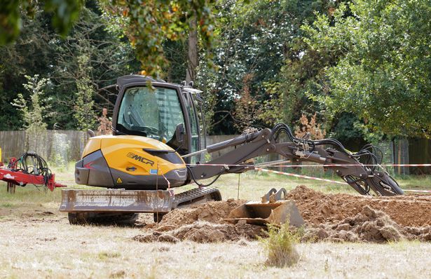 Works have been taking place around Forest Lodge's grounds ahead of the Waleses moving in 
