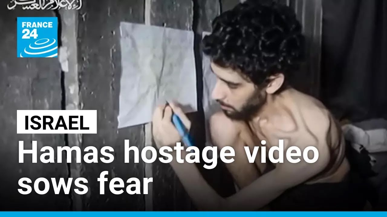 Hamas' Gaza hostage video sows fear in Israel • FRANCE 24 English