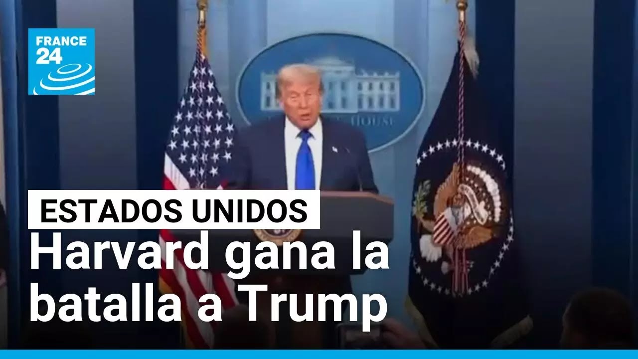 Harvard vs. Trump: la universidad gana batalla al presidente • FRANCE 24 Español