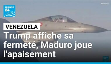 Venezuela : Trump affiche sa fermeté, Maduro joue l'apaisement • FRANCE 24