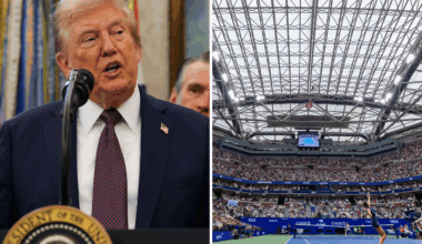 Donald Trump, U.S. Open