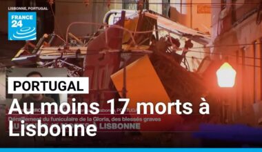 Accident de funiculaire à Lisbonne : "le Portugal est sous le choc" • FRANCE 24