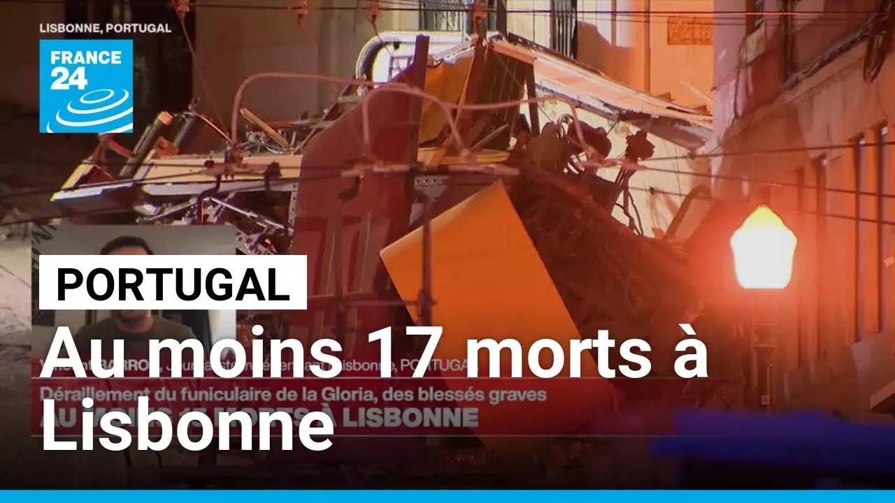 Accident de funiculaire à Lisbonne : "le Portugal est sous le choc" • FRANCE 24