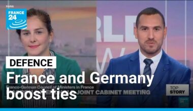 France and Germany boost defense ties amid global tensions • FRANCE 24 English