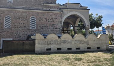 "We don't want your diversity" Banya Bashi mosque in Sofia Bulgaria