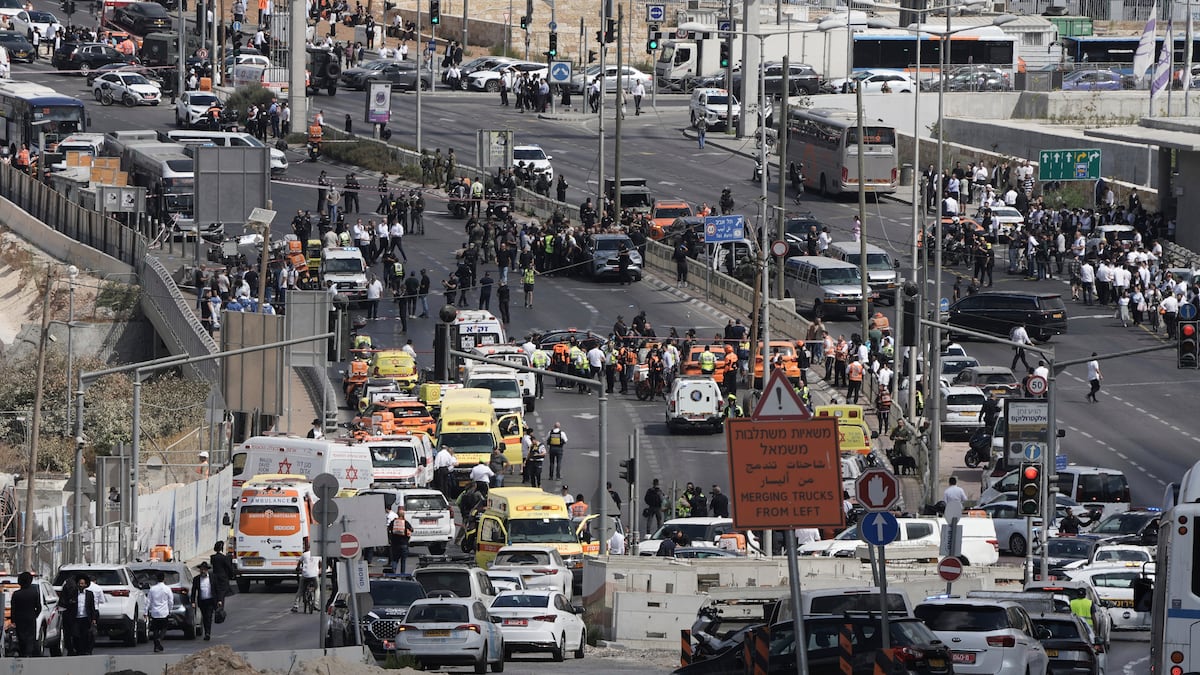 Shooting attack at Jerusalem bus stop kills at least 5