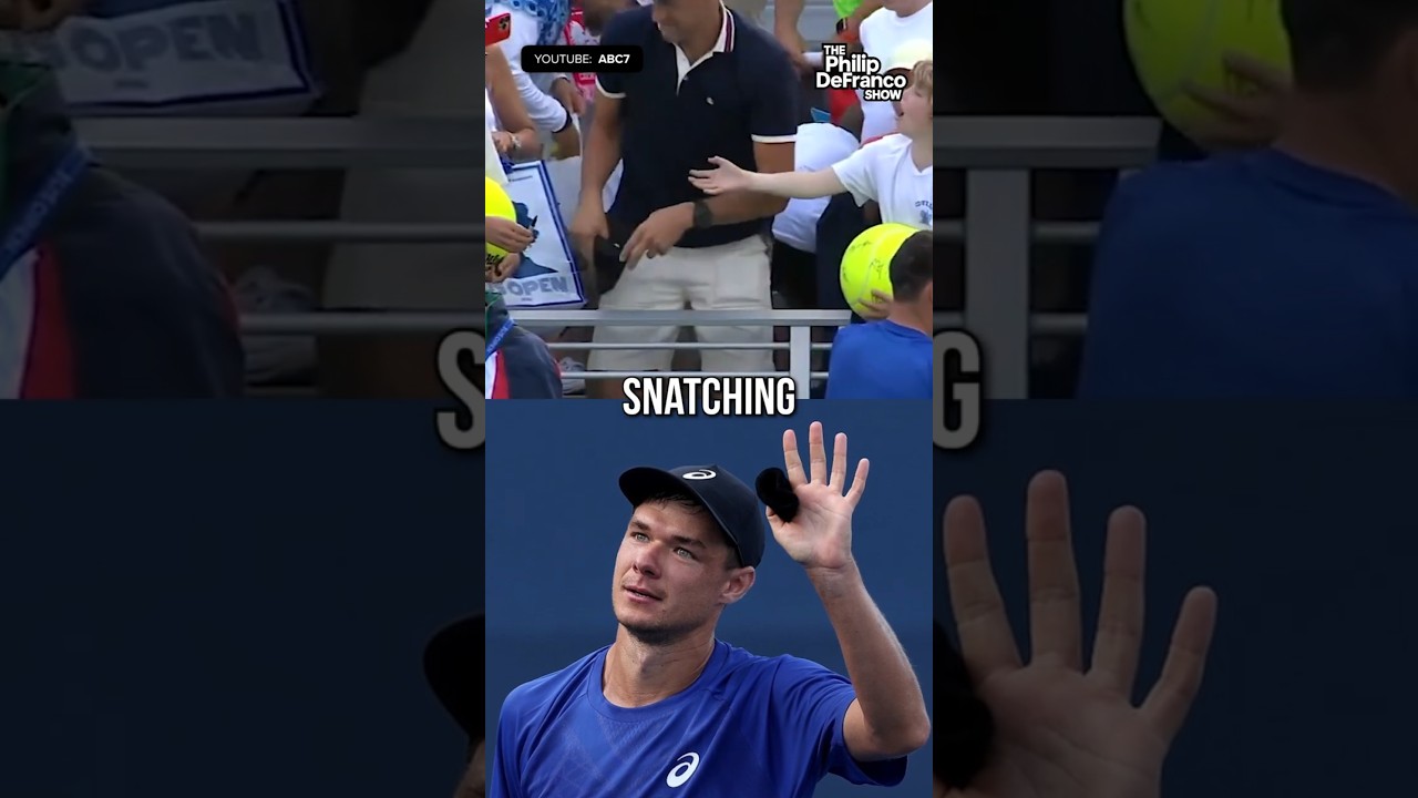Polish CEO Steals Tennis Hat Souvenir From Child at US Open