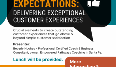 Delivering Exceptional Customer Experiences’ Set For Sept. 18 At SALA – Los Alamos Reporter
