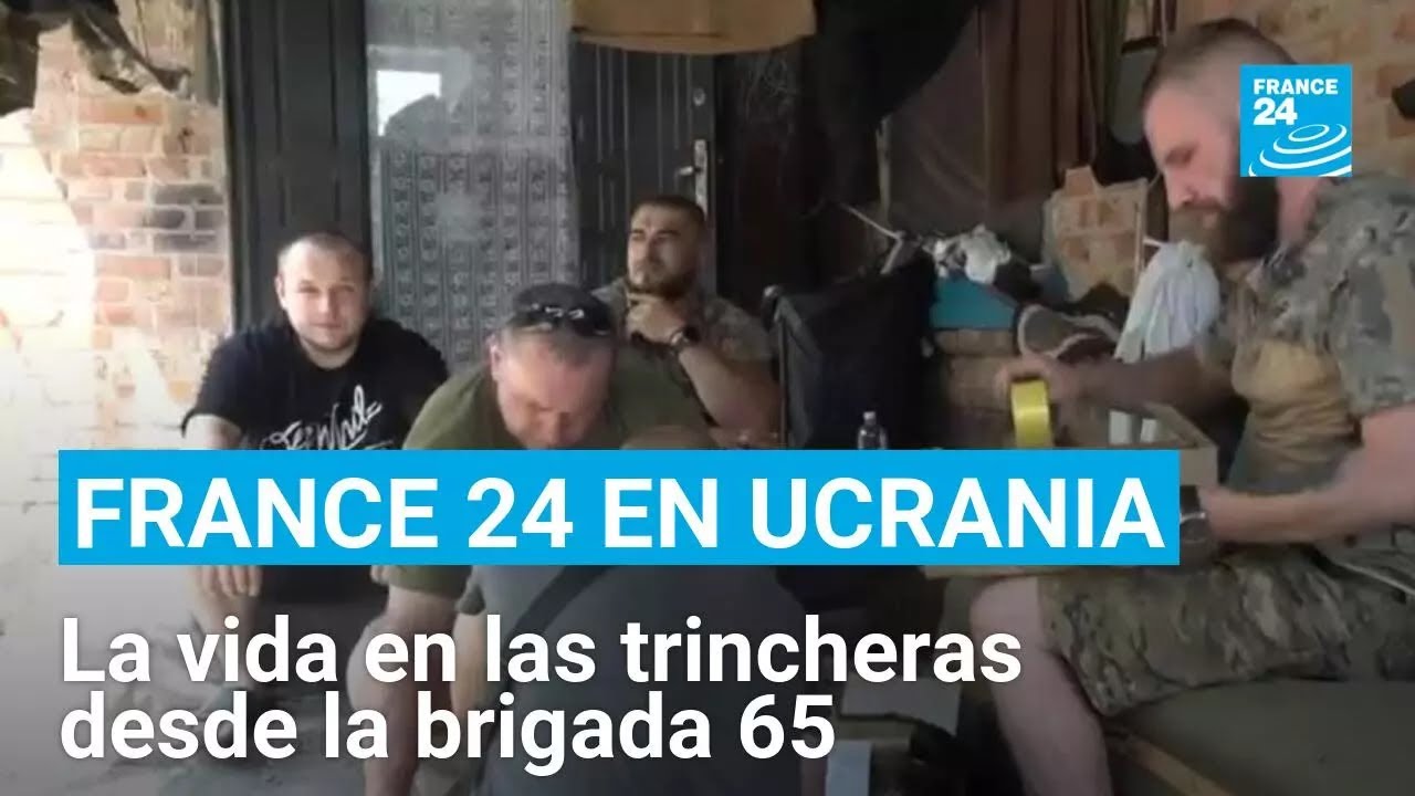 La vida en las trincheras: la resistencia silenciosa de la brigada en Zaporizha • FRANCE 24
