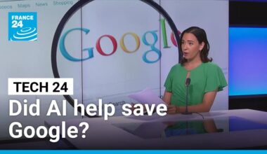 Artificial intelligence saves tech giant Google from divest order... for now • FRANCE 24 English