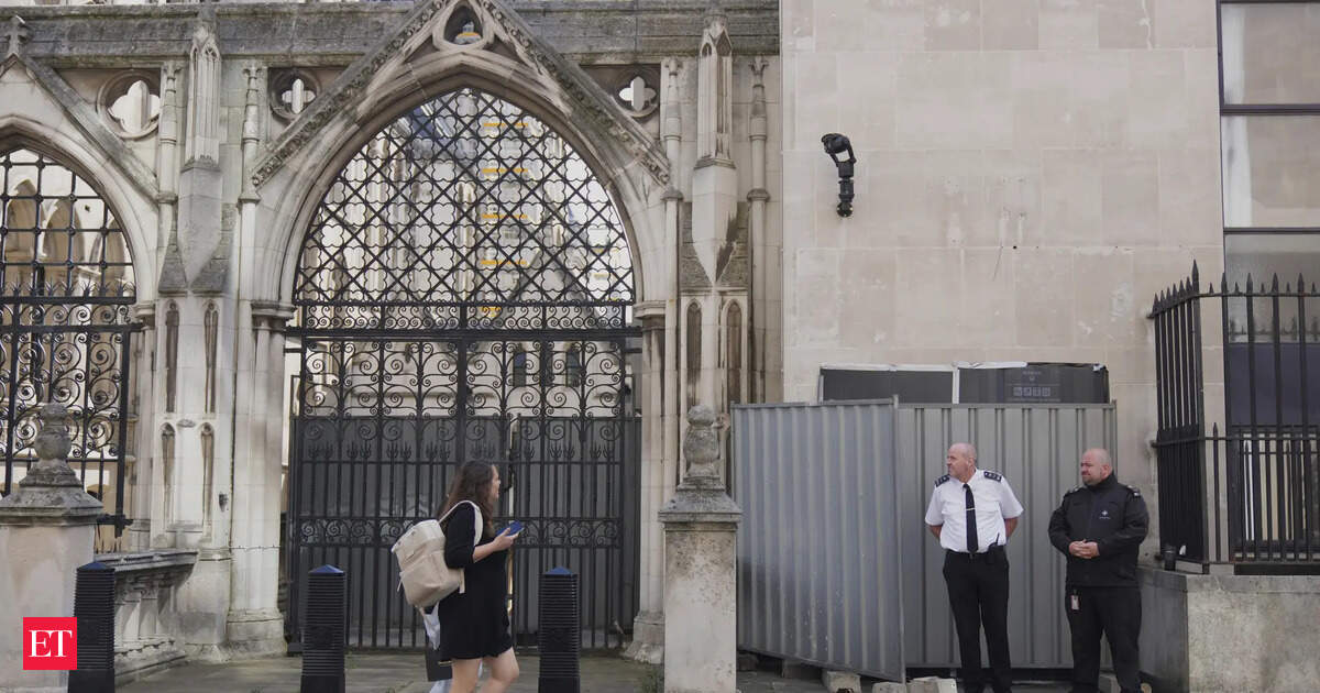 New Banksy mural of judge beating a protester outside London court covered up by court staff, Elon Musk reacts amid outrage