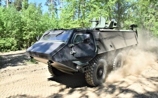 Armored 6x6 vehicles delivered to Denmark under CAVS program