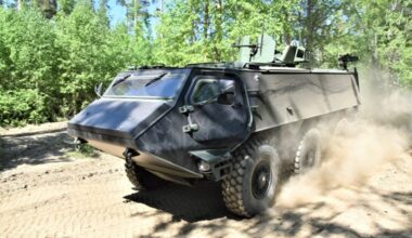 Armored 6x6 vehicles delivered to Denmark under CAVS program