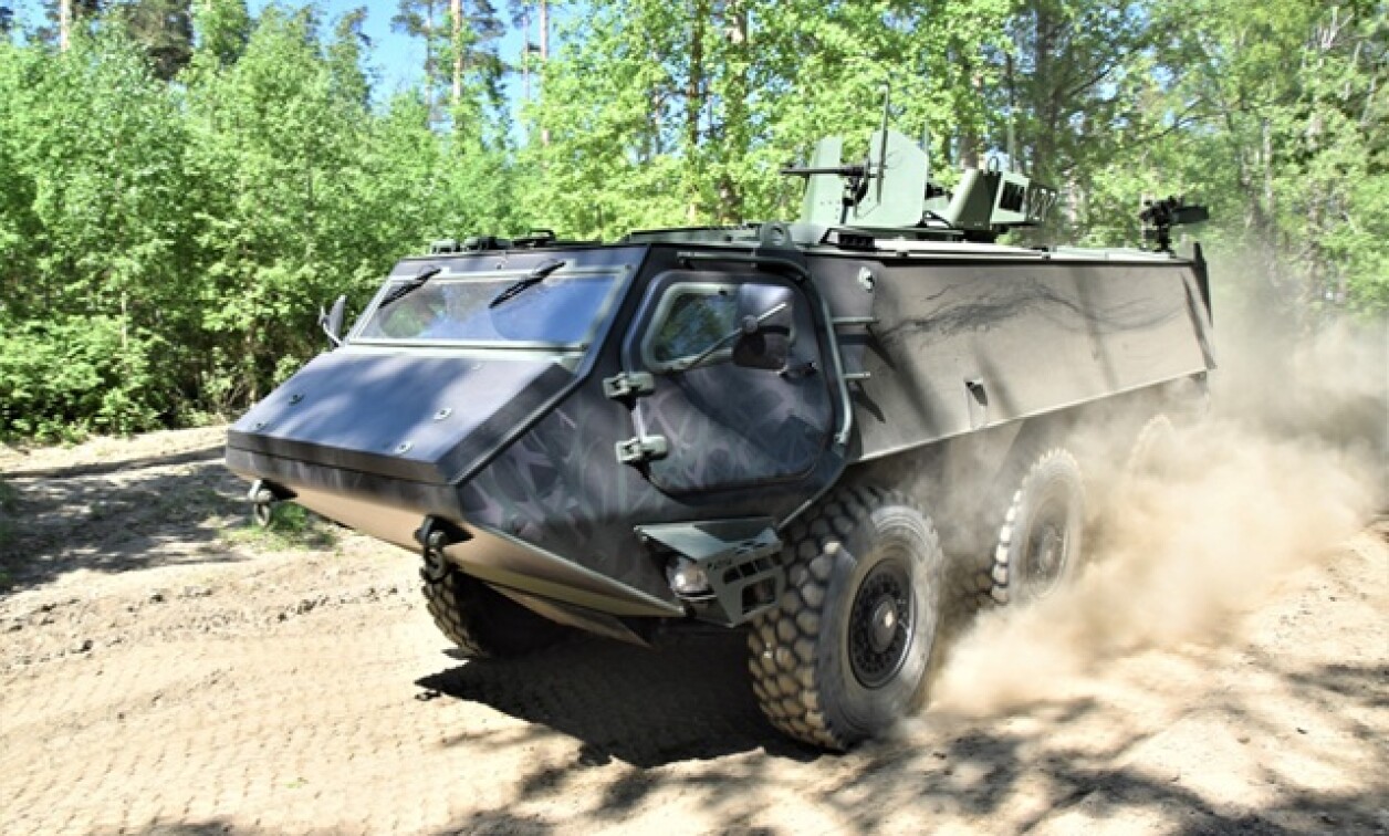 Armored 6x6 vehicles delivered to Denmark under CAVS program