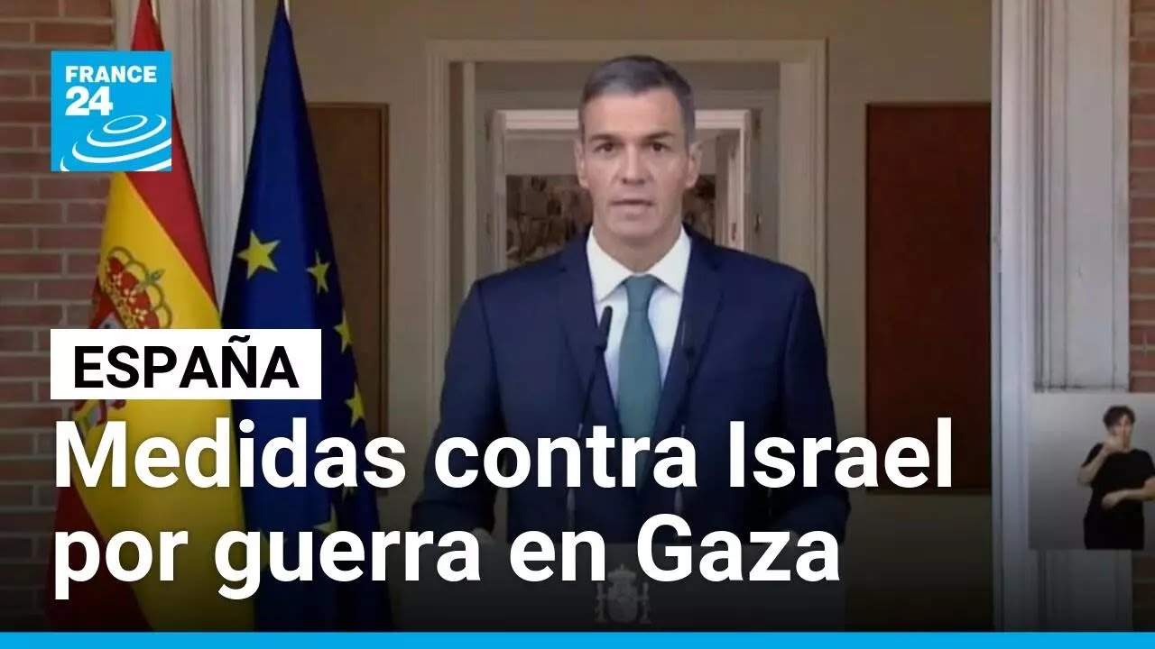 Pedro Sánchez establece medidas contra Israel para “detener el genocidio en Gaza”