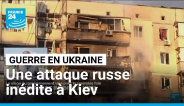 Guerre en Ukraine : une attaque russe inédite à Kiev • FRANCE 24