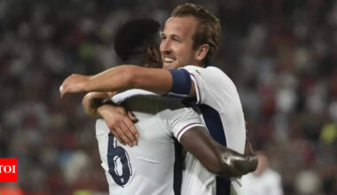 World Cup Qualifiers: England thrash Serbia, Erling Haaland scores five goals past Moldova | Football News