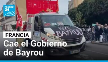 Cae François Bayrou en Francia, el cuarto primer ministro de la Administración Macron