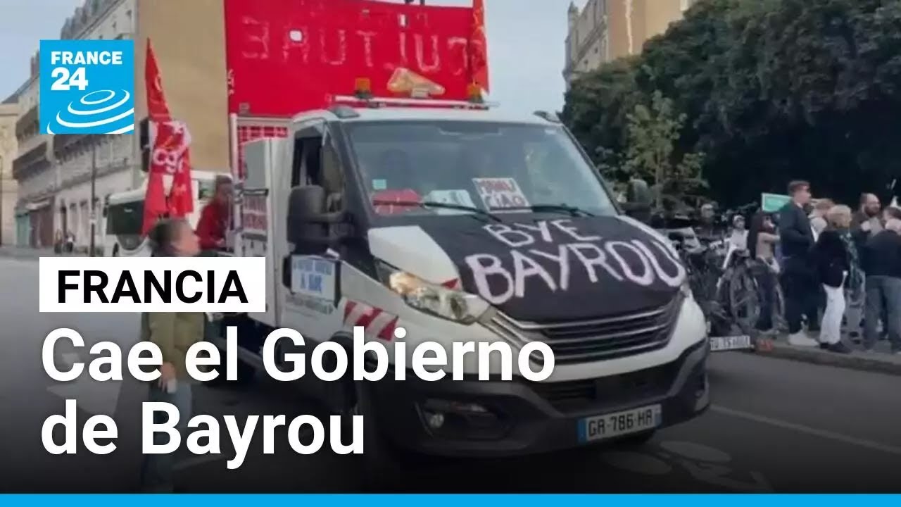 Cae François Bayrou en Francia, el cuarto primer ministro de la Administración Macron