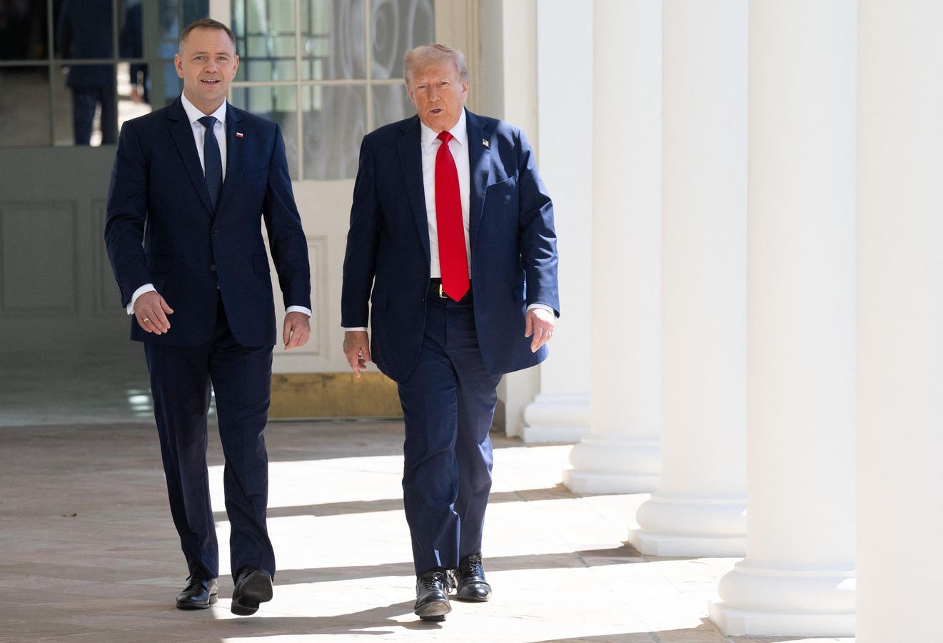 Trump Posts Unclear ‘Here We Go!’ Message After Russian Drones Shot Down By Poland