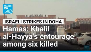 Hamas says six dead in Israeli strike including Qatari security officer • FRANCE 24 English