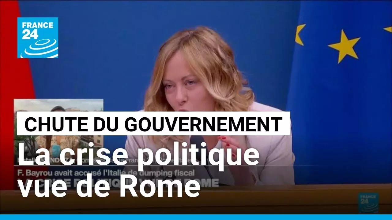 Chute de François Bayrou : la crise politique française vue de Rome • FRANCE 24