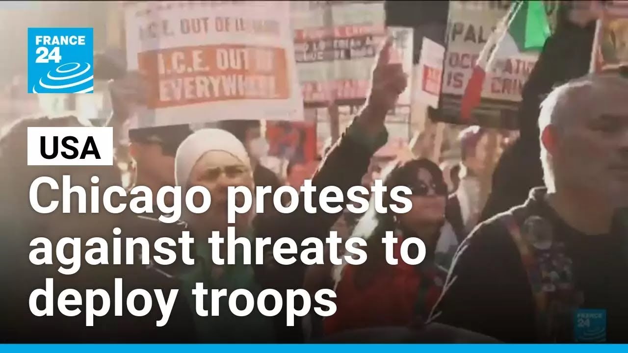 USA: Donald Trump threatens to unleash his "Department of War" on Chicago • FRANCE 24 English