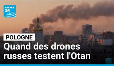 Des drones russes abattus en Pologne, une première pour un membre de l'Otan • FRANCE 24