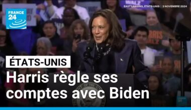 États-Unis : Kamala Harris règle ses comptes avec Joe Biden et son entourage • FRANCE 24