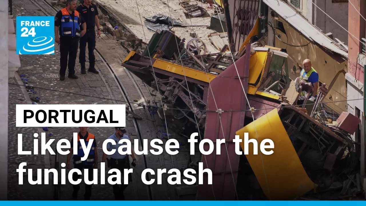 Deadly Portugal funicular crash likely due to problems with cable • FRANCE 24 English