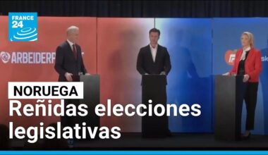Noruega va a las urnas para elegir nuevo Parlamento • FRANCE 24 Español