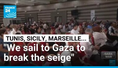 "We sail to Gaza to break the seige", activists and celebrities set to join the Sumud flotilla