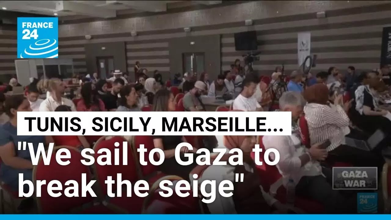 "We sail to Gaza to break the seige", activists and celebrities set to join the Sumud flotilla
