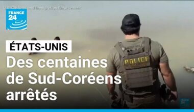 États-Unis : des centaines de Sud-Coréens arrêtés par la police de l'immigration • FRANCE 24