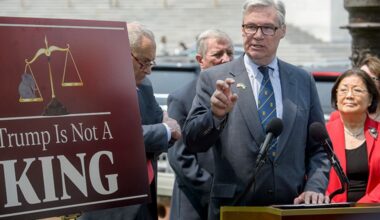 A Rhode Island Democrat emerges as a top Trump antagonist