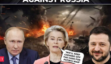 ‘We’ll keep choking off the cash for Putin’s war’: EU extends sanctions on Russia for six months - The Economic Times Video