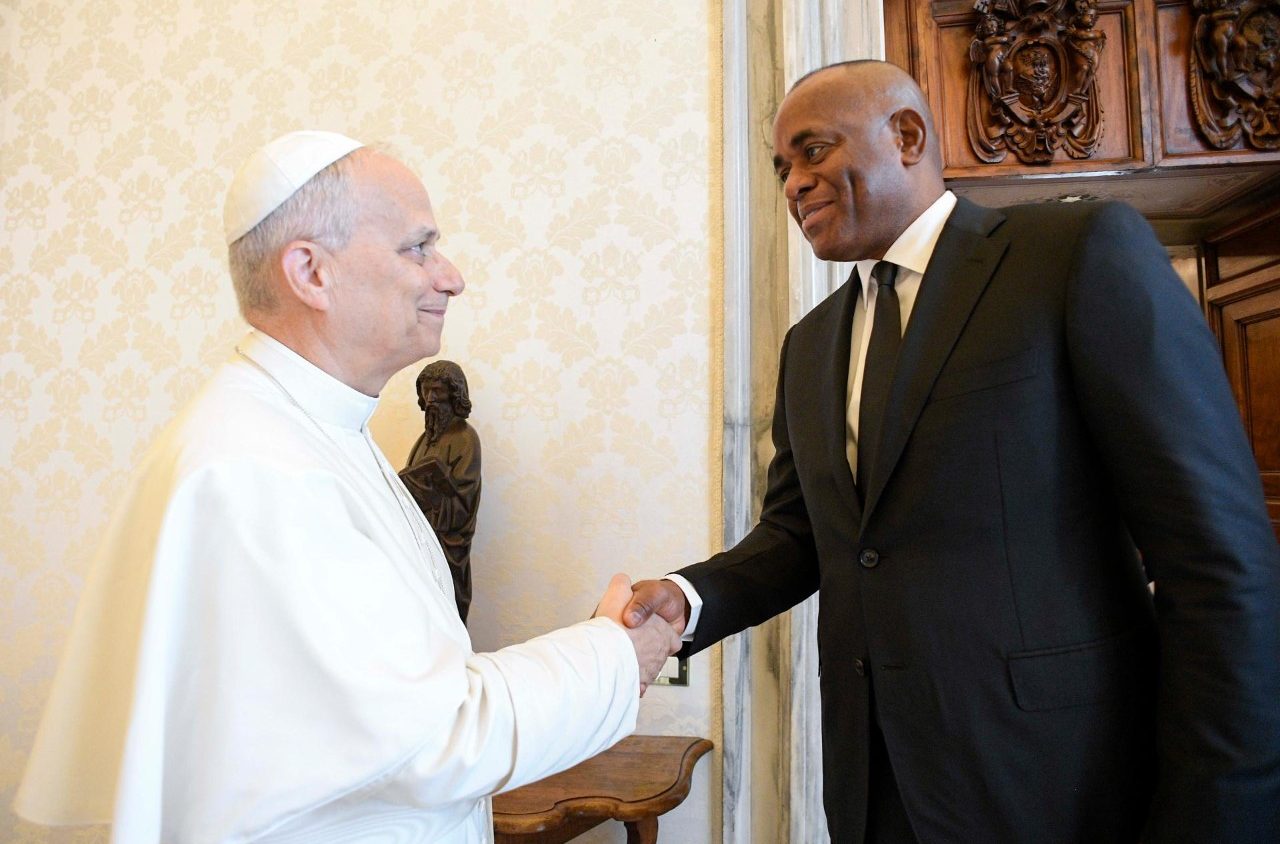 Pope meets with President of Moldova and Prime Minister of Dominica