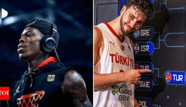 Dennis Schroder takes Germany to EuroBasket finals with most assists in the competition, Turkey leaves Greece in the dust | NBA News