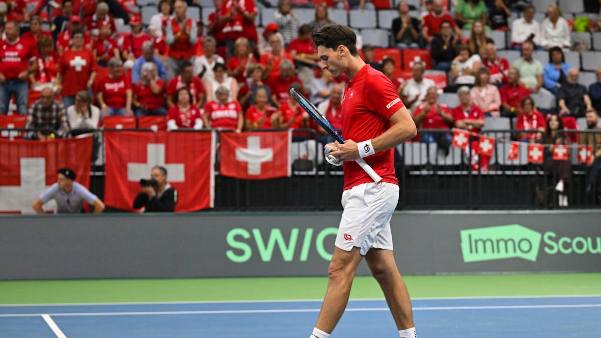 Tennis: La Suisse menée 0-2 par l'Inde à Bienne en Coupe Davis