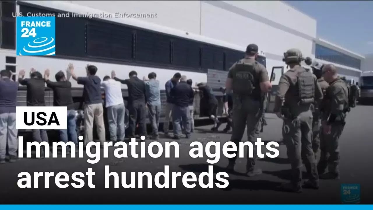 US immigration agents arrest hundreds at Hyundai plant, mostly Koreans • FRANCE 24 English