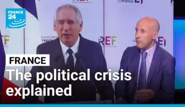 French PM Bayrou braces for confidence vote loss • FRANCE 24 English