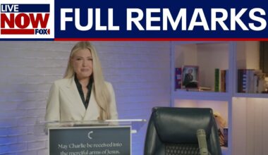 FULL: Erika Kirk speaks for the first time since husband Charlie Kirk's assassination