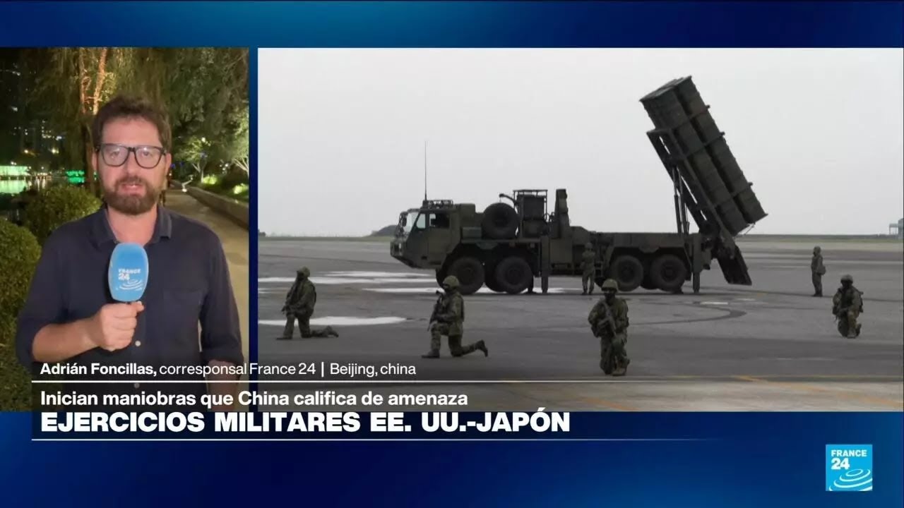 Informe desde Beijing: China rechaza maniobras militares de Estados Unidos y Japón • FRANCE 24