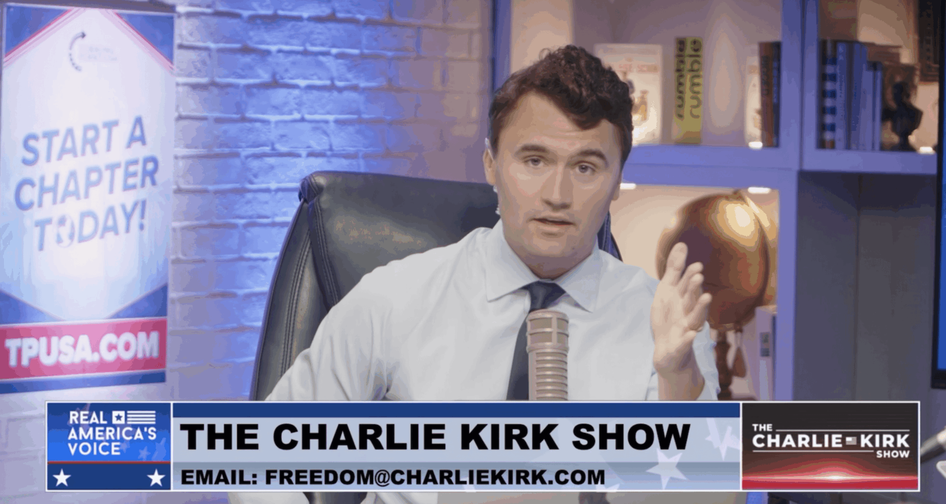 Charlie Kirk: Joe Biden should be "put in prison and/or given the death penalty for crimes against America"