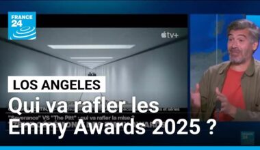 "The Severence" et "The Pitt": qui va rafler les Emmy Awards 2025 ? • FRANCE 24