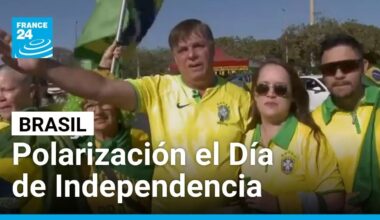 Día de Independencia de Brasil: entre desfile oficial y marchas bolsonaristas