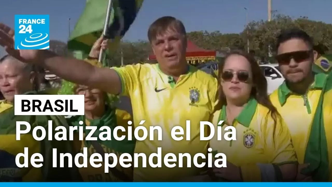 Día de Independencia de Brasil: entre desfile oficial y marchas bolsonaristas