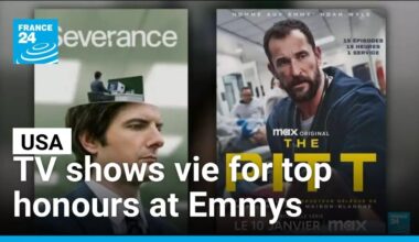 'Severance', 'The Pitt', 'The Studio' vie for top honours at the Emmys • FRANCE 24 English