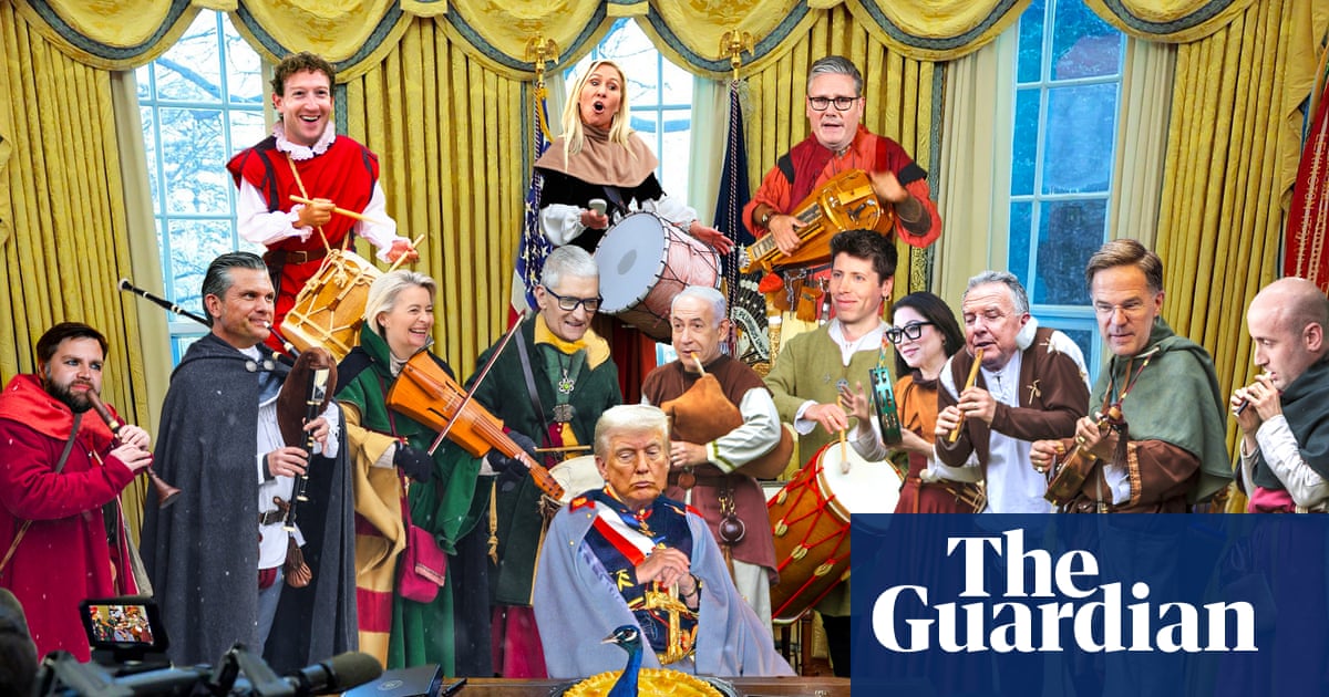 The art of the fawn: pouring praise on Trump is latest political phenomenon | Donald Trump